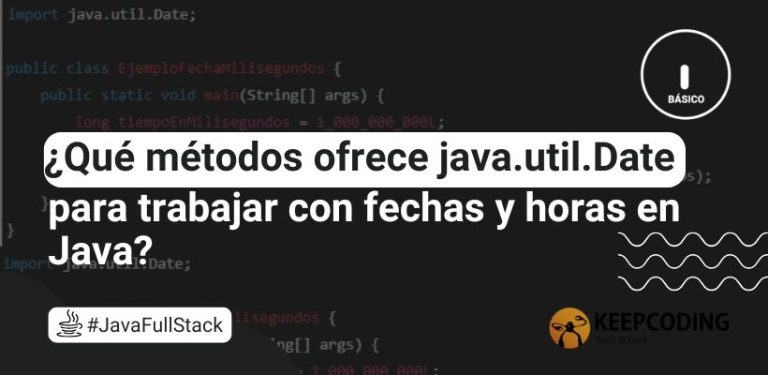 ¿Qué métodos ofrece java.util.Date para trabajar con fechas y horas en Java?