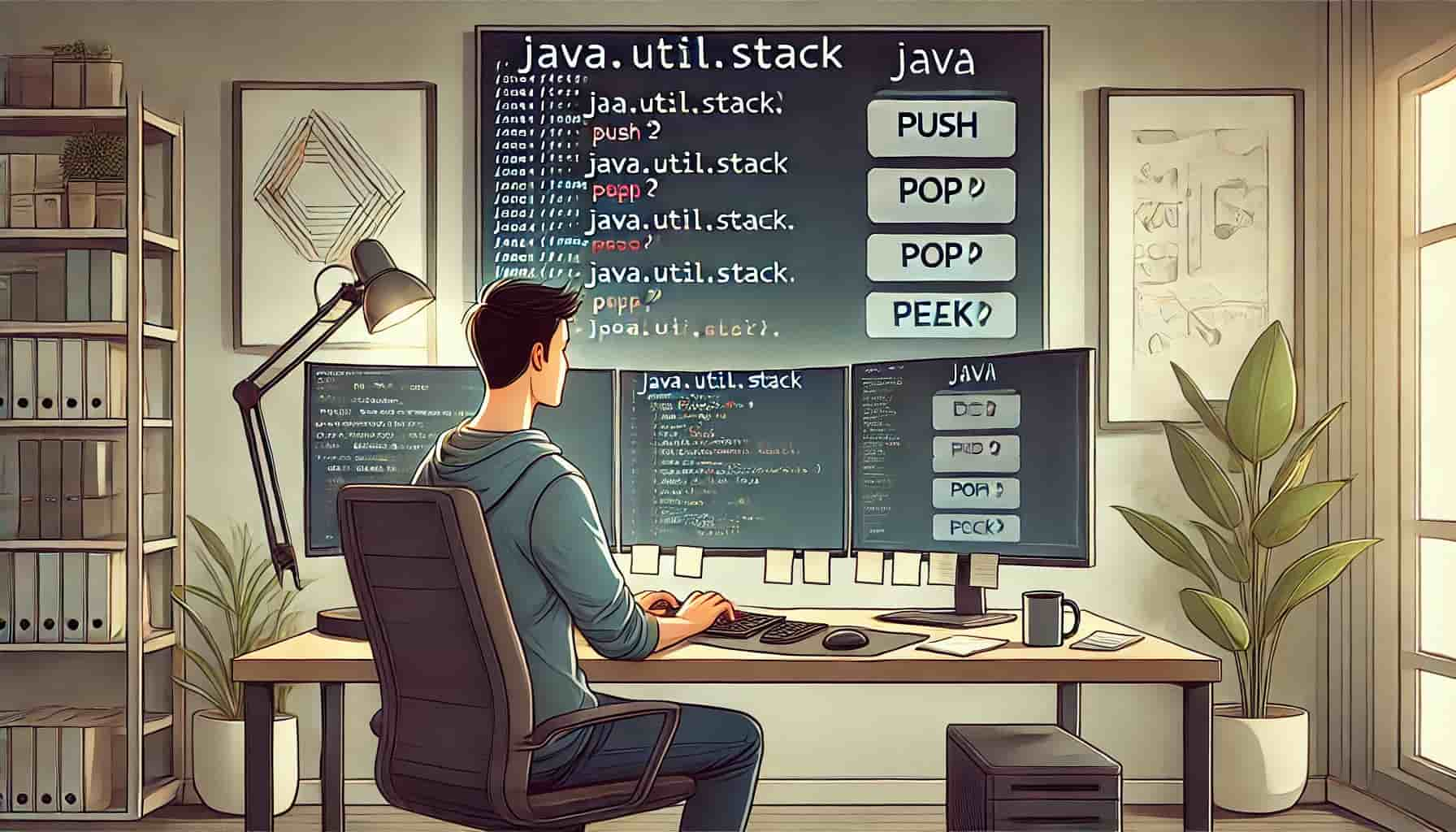 java.util.Stack qué es