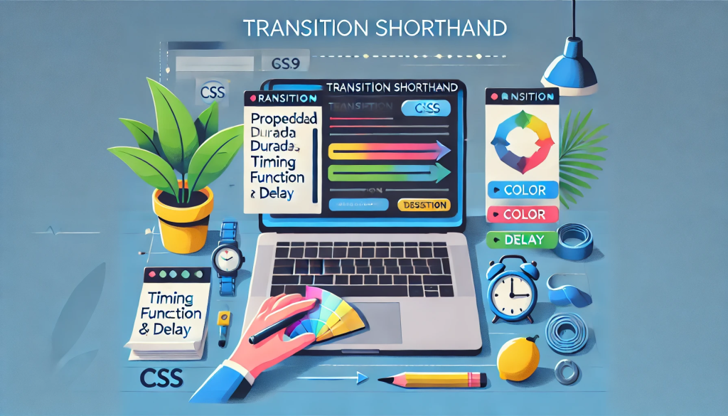 Transition shorthand en CSS: qué es y cómo usarla para optimizar las transiciones