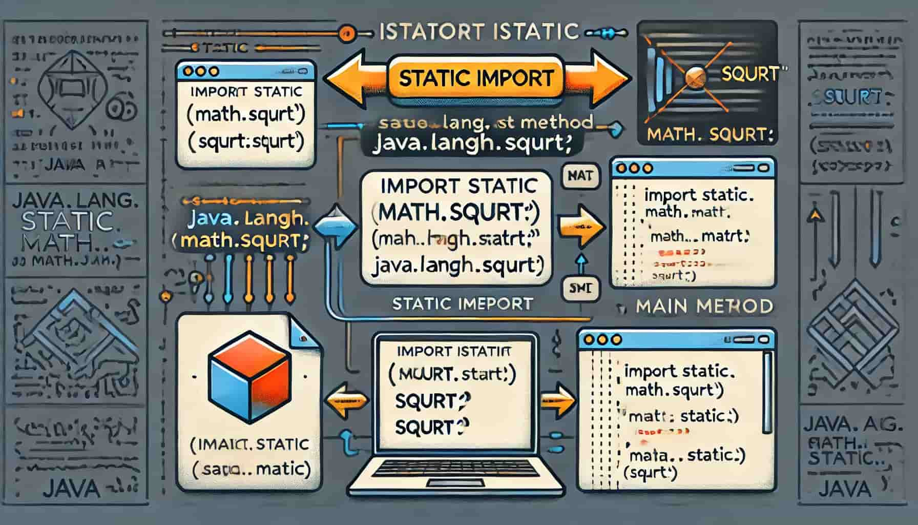 static import en Java qué es