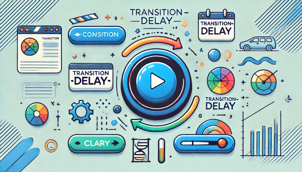 Transition delay en CSS: Cómo establecer el inicio de las transiciones