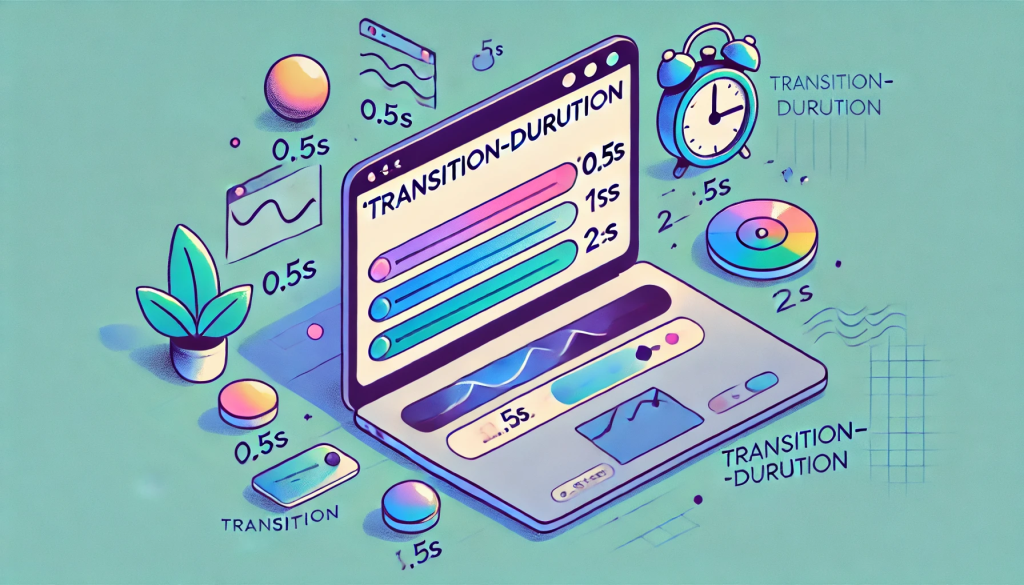 Transition duration en CSS: ¿Cómo controlar la duración de las transiciones?