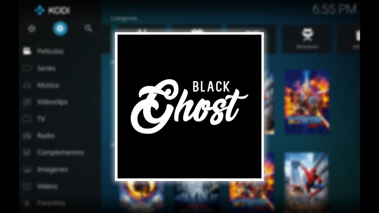 Las mejores alternativas a Cristal Azul para Kodi: Black Ghost