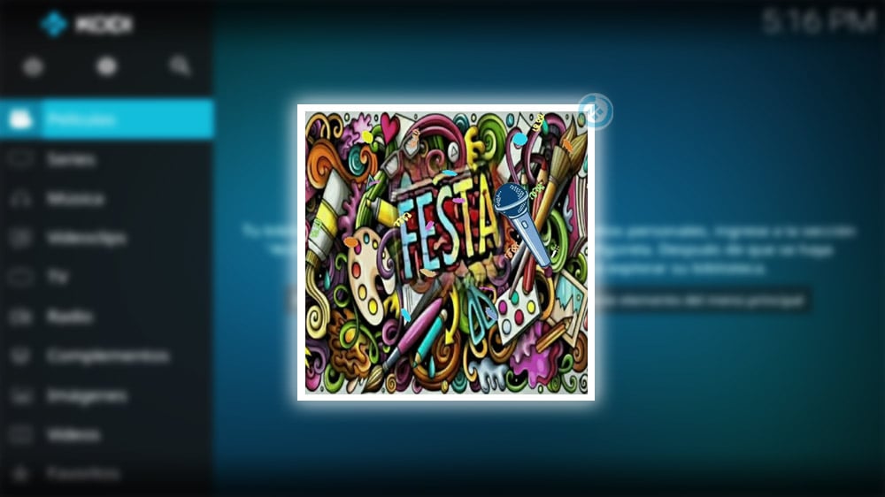 Las mejores alternativas a Cristal Azul para Kodi: Festa