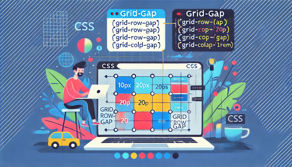 Grid-gap en CSS: Cómo establecer el espacio entre filas y columnas