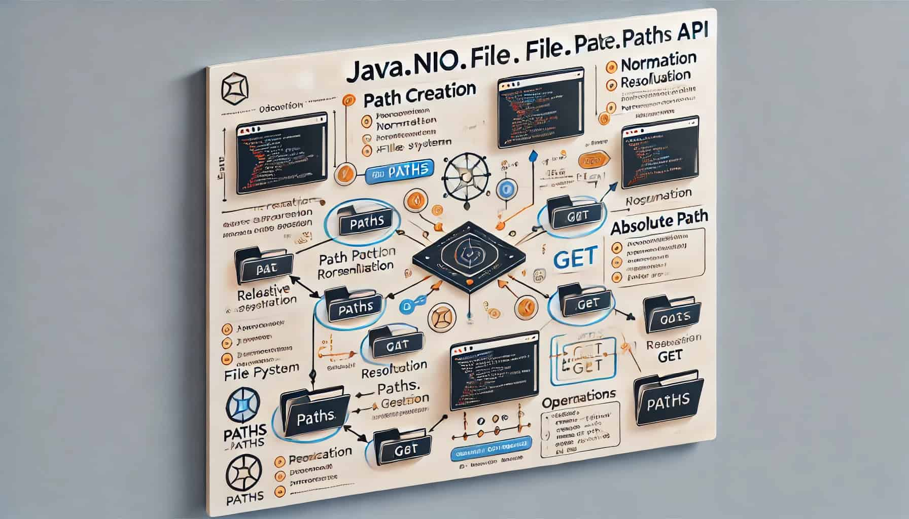 java.nio.file.Paths en Java qué es