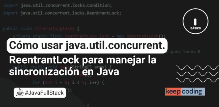 Cómo usar java.util.concurrent.ReentrantLock para manejar la sincronización en Java