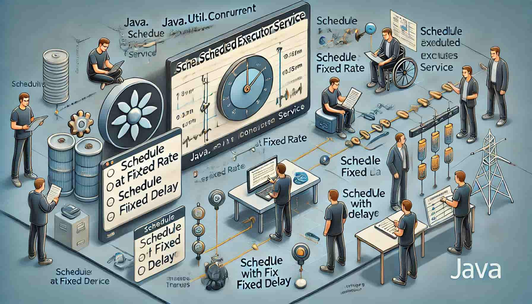 java.util.concurrent.ScheduledExecutorService qué es