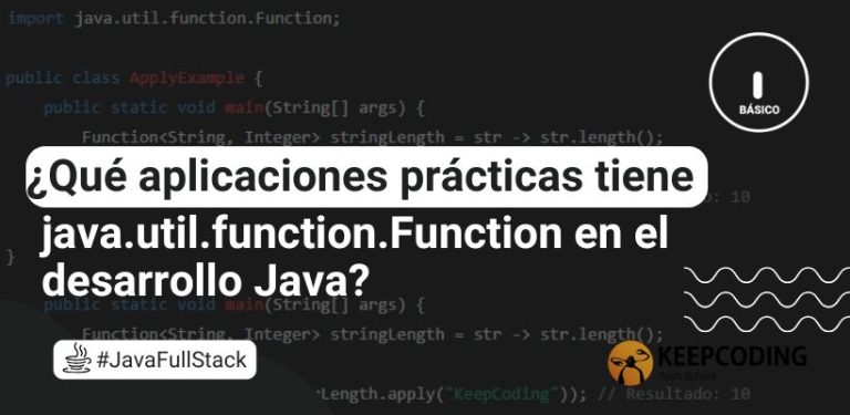 ¿Qué aplicaciones prácticas tiene java.util.function.Function en el desarrollo Java?