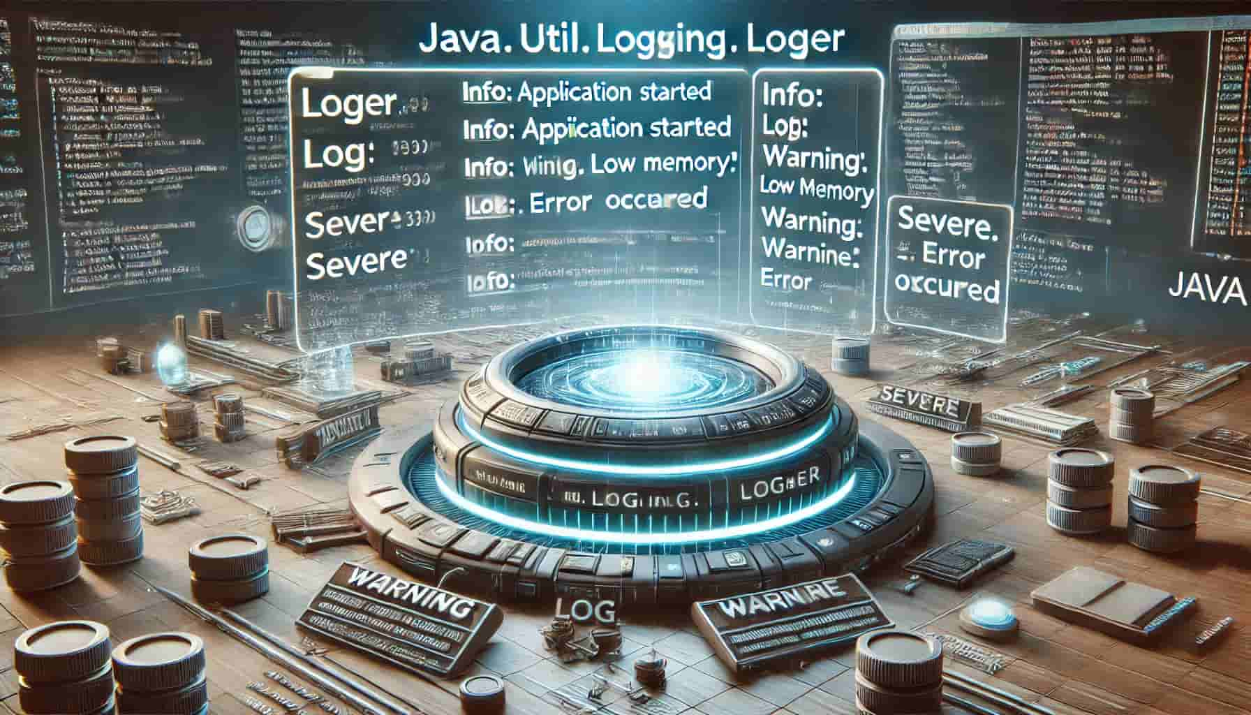 java.util.logging.Logger qué es