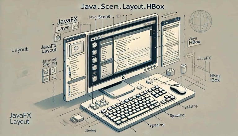 Javafx.scene.layout.HBox: Crea diseños horizontales