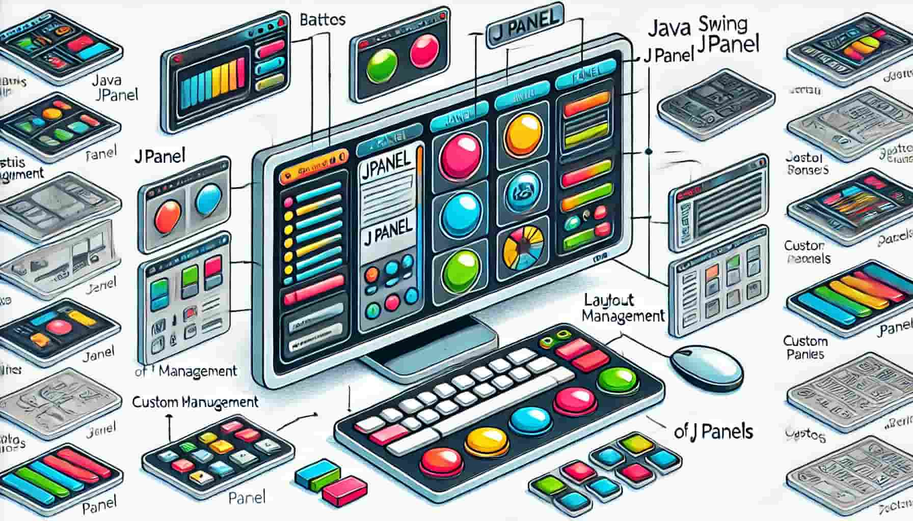 javax.swing.JPanel qué es