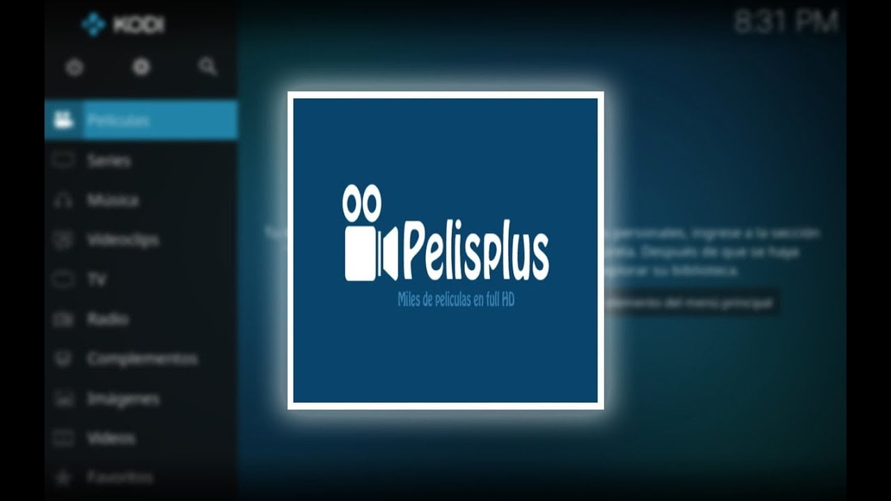 Las mejores alternativas a Cristal Azul para Kodi: PelisPlus TV