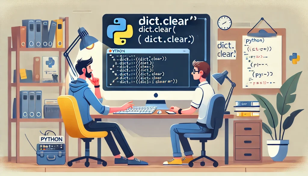 dict.clear() en python