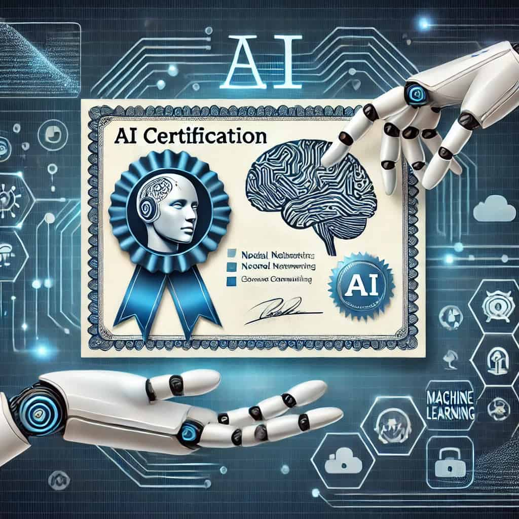 cuáles son las certificaciones IA o certificaciones en inteligencia artificial