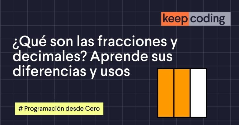 ¿Qué son las fracciones y decimales? Aprende sus diferencias y usos