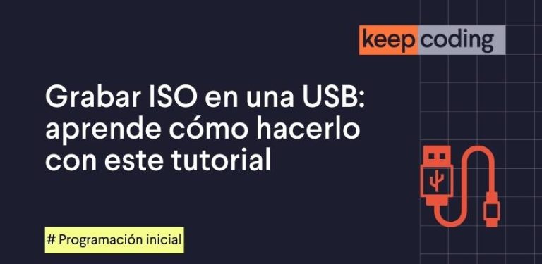 grabar iso en una usb