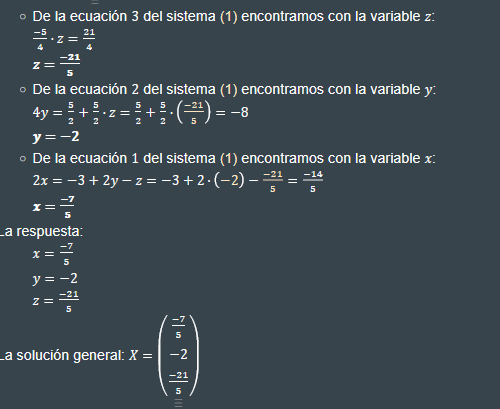 resolver sistemas de ecuaciones ej 1.3