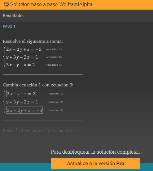 resolver sistemas de ecuaciones 3.3