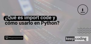 import code