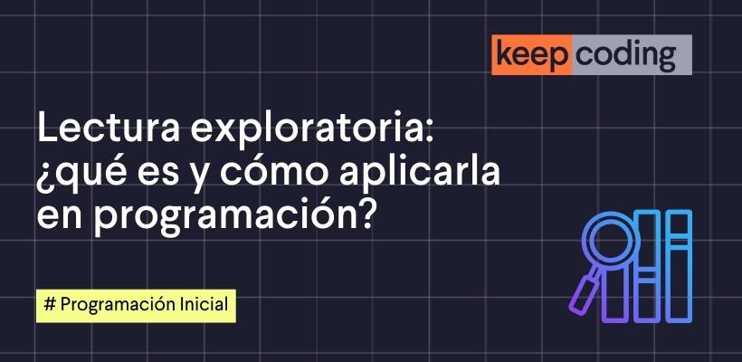 lectura exploratoria