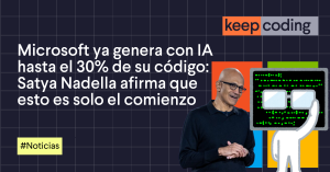 Microsoft ya genera con IA el 30% de su código