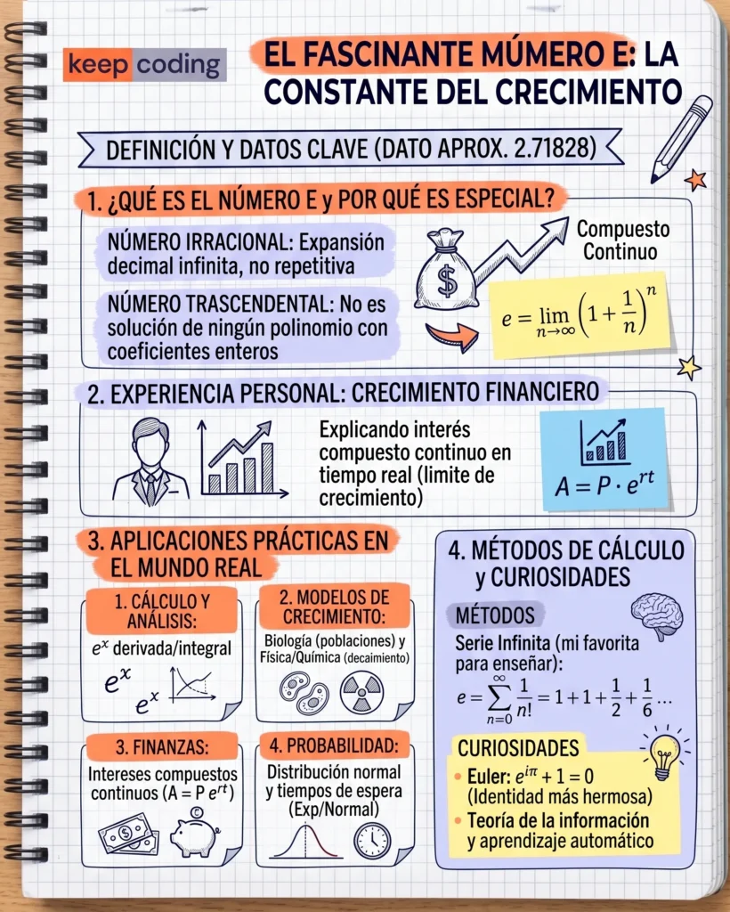 Número e: Claves y aplicaciones de la constante de Euler 1 Número e