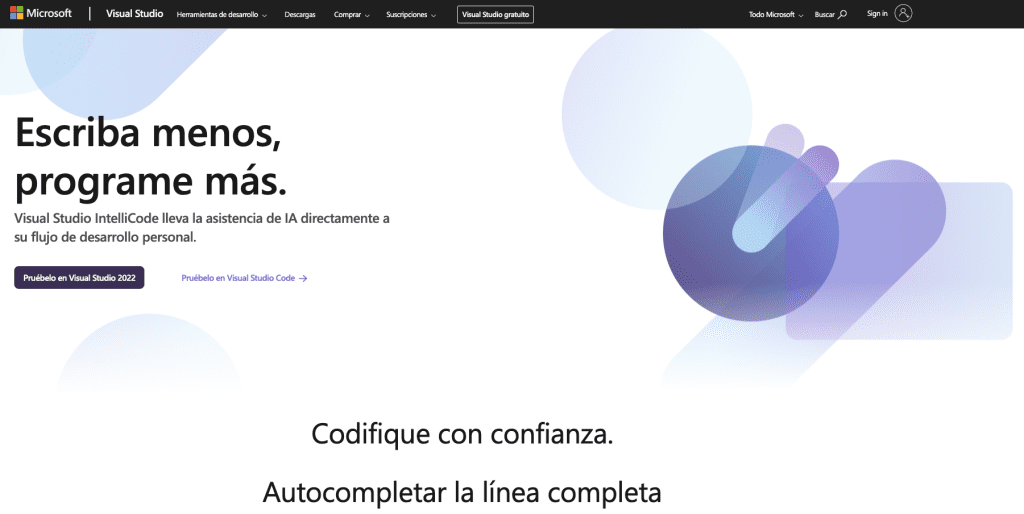 IA para programar en Java - IntelliCode de Microsoft