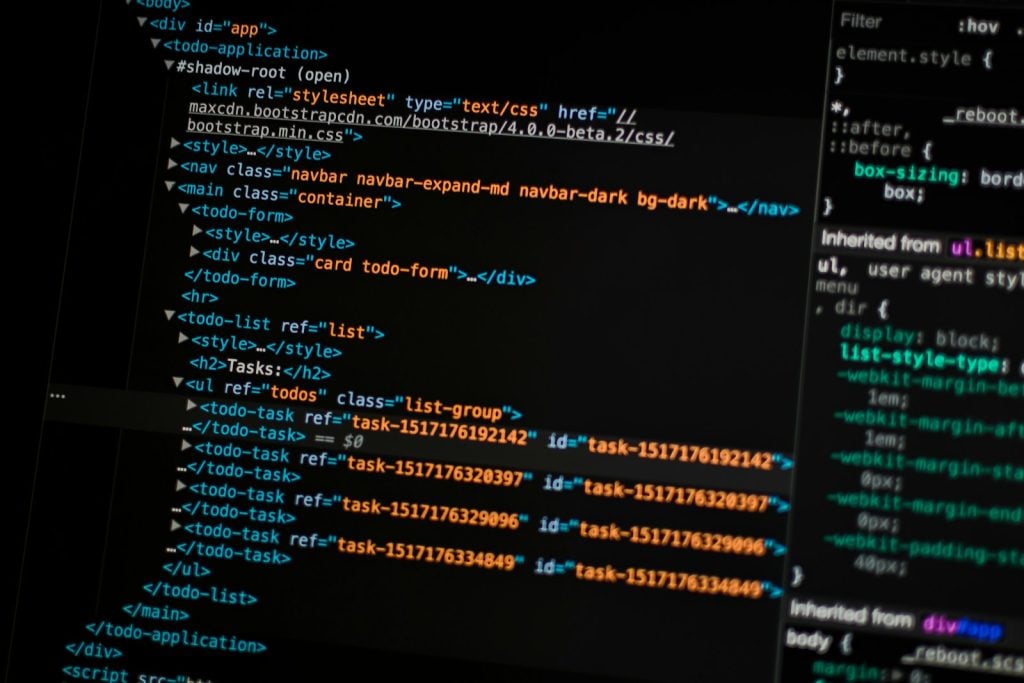 ia para programar HTML