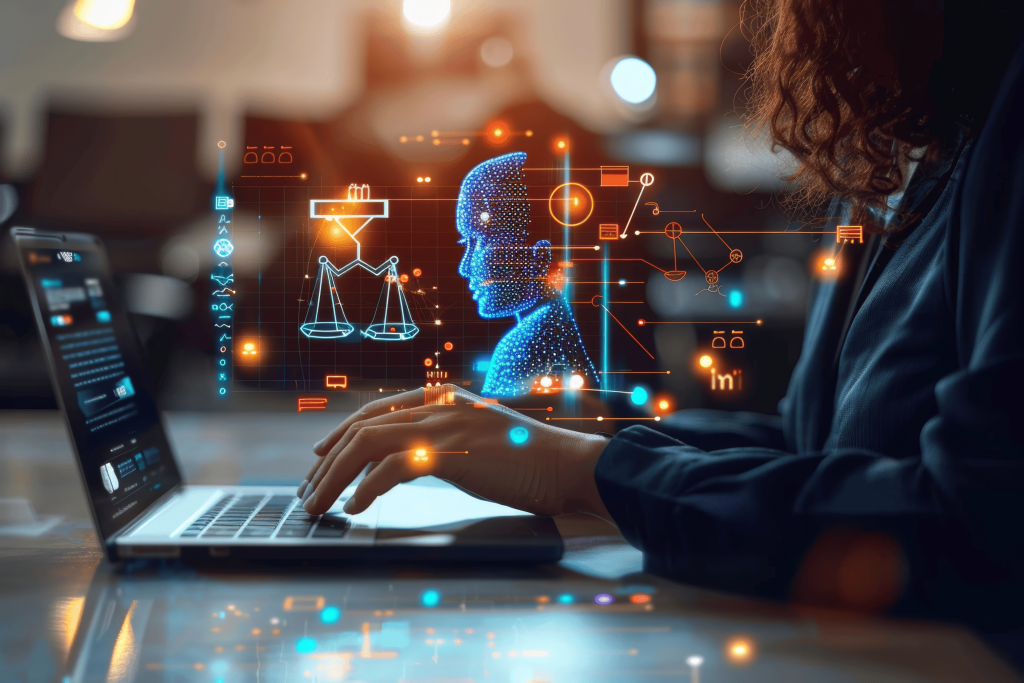 Inteligencia Artificial en Derecho No Code: Impulsa tu despacho legal 1 Inteligencia Artificial en Derecho