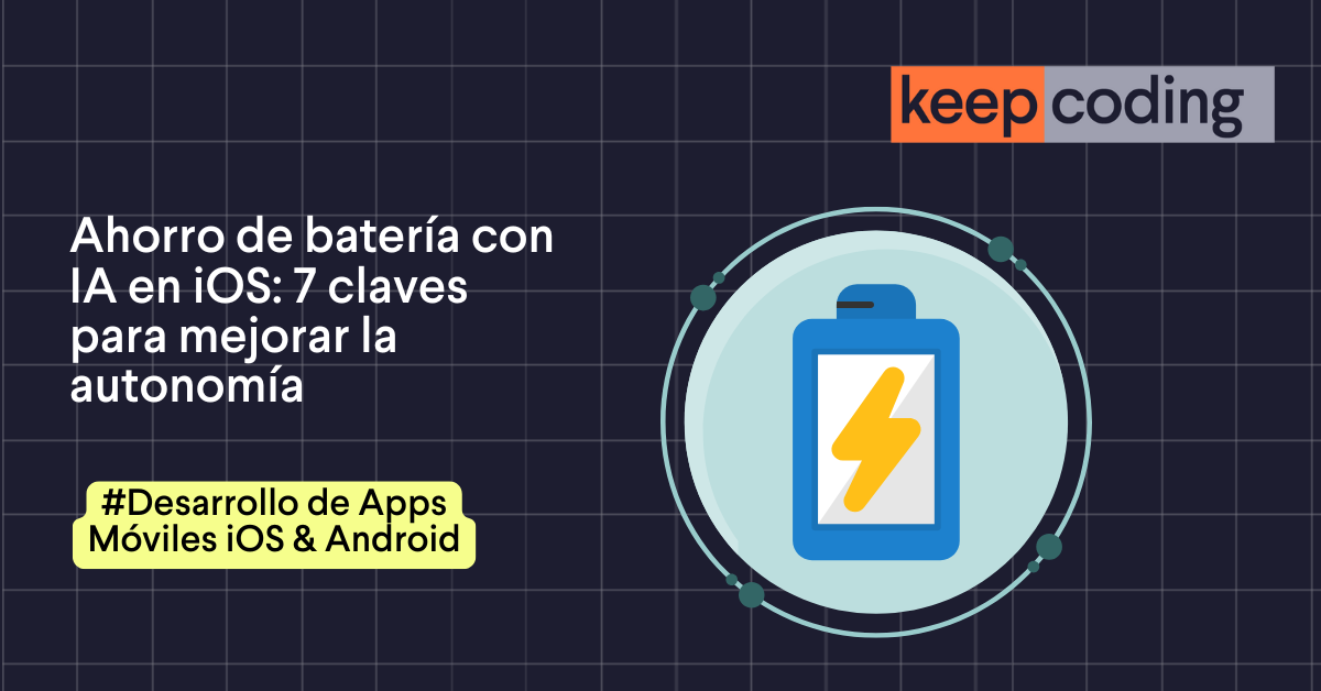Ahorro de batería con IA en iOS