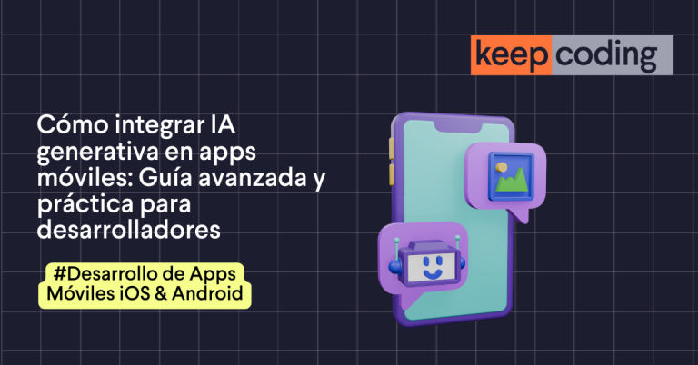 IA generativa en apps móviles