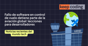 Fallo de software en control de vuelo