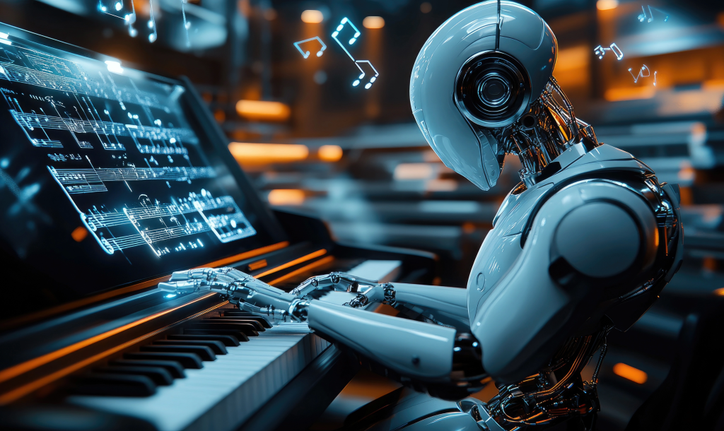 Inteligencia Artificial en Producción Musical: 7 Claves para Innovar 1 Inteligencia Artificial en Producción Musical