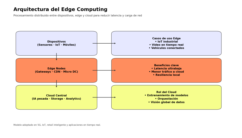 Arquitectura del Edge Computing: Guía esencial para entender su impacto digital 1 Arquitectura del Edge Computing
