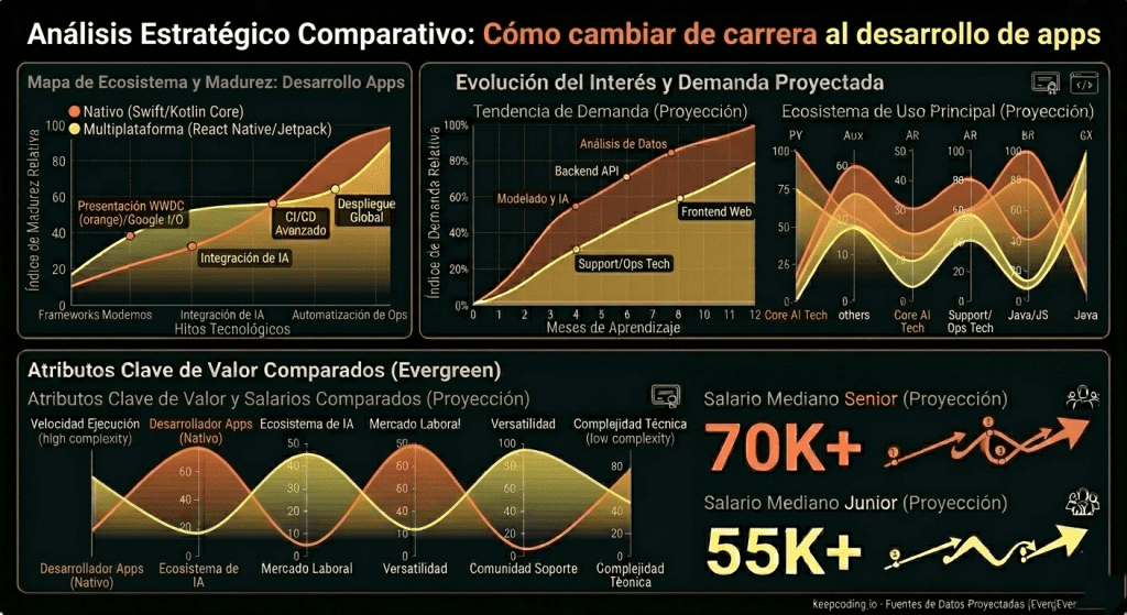 Cómo cambiar de carrera al desarrollo de apps: guía real paso a paso 1 Cómo cambiar de carrera al desarrollo de apps