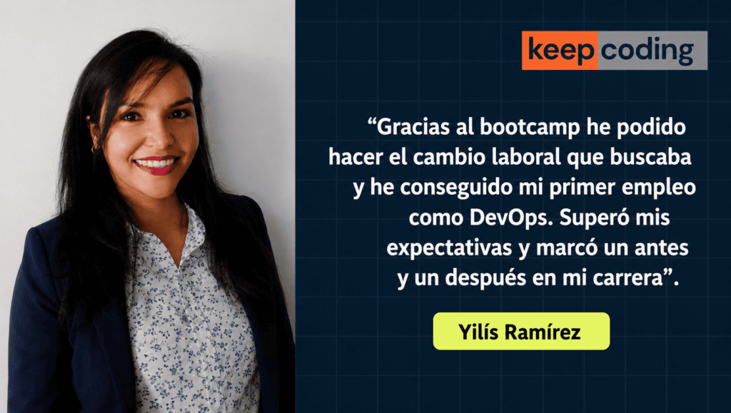 Yilís Ramírez: un salto laboral al mundo DevOps 1 un salto laboral al mundo DevOps